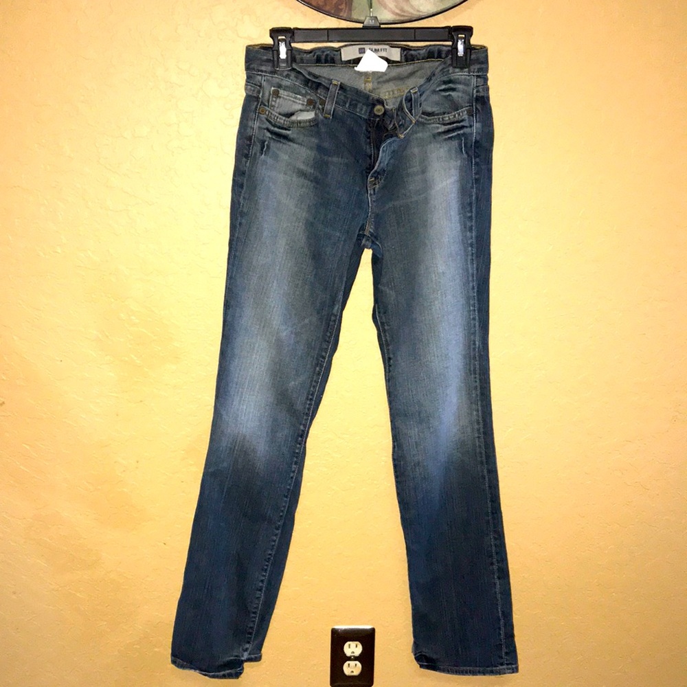 Gap slim fit stretch jean size 6Regular